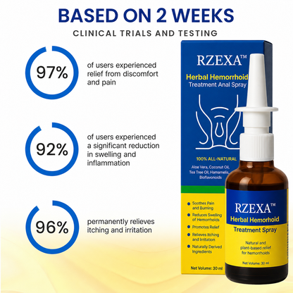🔥 2026 HOT SELLER 🔥 50K+ SOLD! 💥 RZXEA™ Herbal Hemorrhoid Treatment Anal Spray