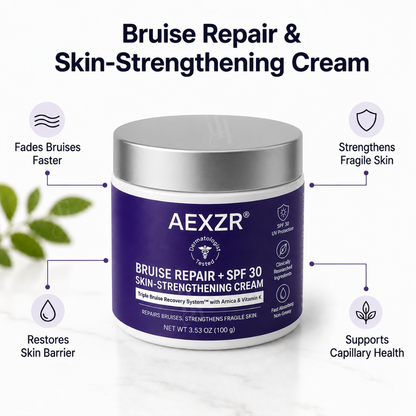 AEXZR® Bruise Repair + SPF 30 Skin-Strengthening Cream🌿🌿 Finally, skincare that works with your skin, not against it.
