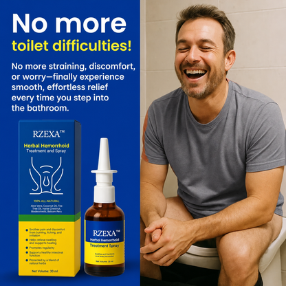 🔥 2026 HOT SELLER 🔥 50K+ SOLD! 💥 RZXEA™ Herbal Hemorrhoid Treatment Anal Spray